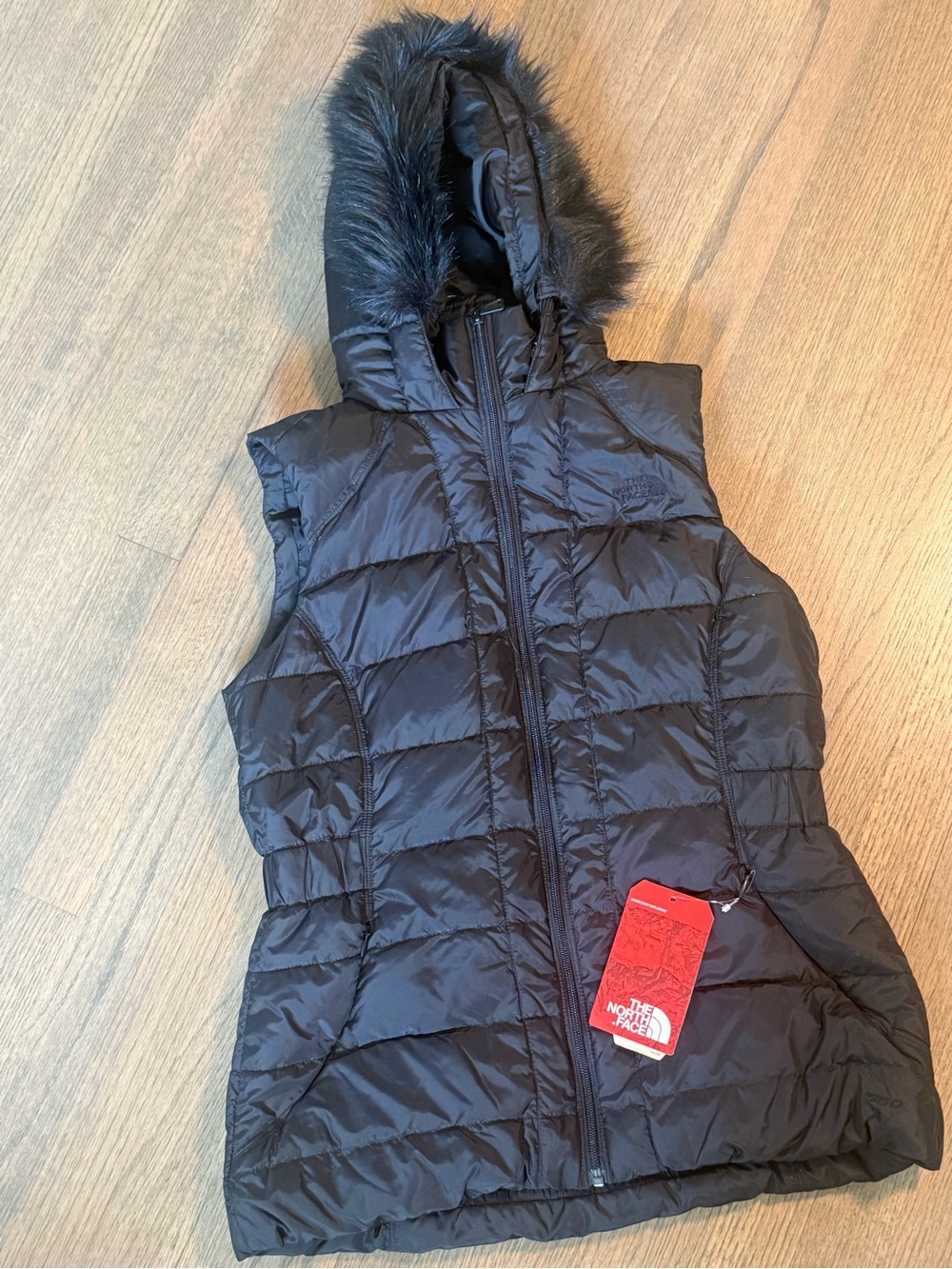 The North Face Black Gotham Puffer Vest  
Size Medium